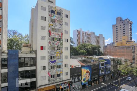 Vista da Varanda de apartamento para alugar com 1 quarto, 34m² em Consolação, São Paulo