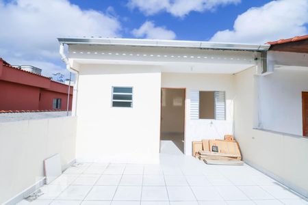Fachada da casa  de casa para alugar com 2 quartos, 87m² em Jardim Marek, Santo André