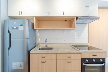 Cozinha de kitnet/studio para alugar com 1 quarto, 44m² em Centro, São Paulo