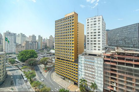 Vista de kitnet/studio para alugar com 1 quarto, 44m² em Centro, São Paulo