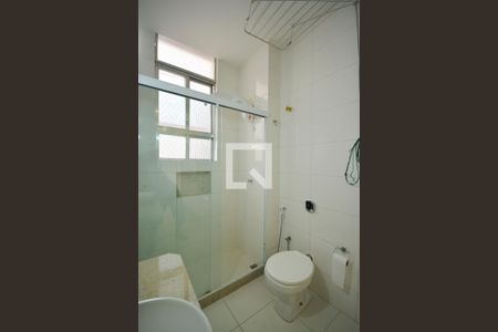 Banheiro de apartamento para alugar com 1 quarto, 53m² em Botafogo, Rio de Janeiro
