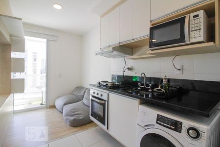 Cozinha de kitnet/studio para alugar com 1 quarto, 30m² em Perdizes, São Paulo
