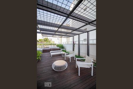 Área de Descansot de kitnet/studio para alugar com 1 quarto, 30m² em Perdizes, São Paulo