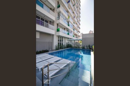 Piscina de kitnet/studio para alugar com 1 quarto, 30m² em Perdizes, São Paulo