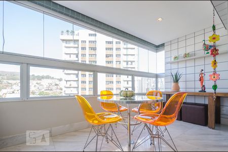 Varanda da Sala de apartamento para alugar com 4 quartos, 170m² em Vila Paris, Belo Horizonte