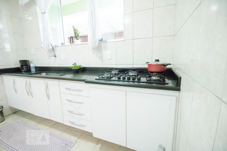 Cozinha de casa à venda com 3 quartos, 169m² em Vila Camilópolis, Santo André