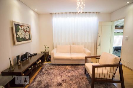 Sala de casa para alugar com 3 quartos, 169m² em Vila Camilópolis, Santo André