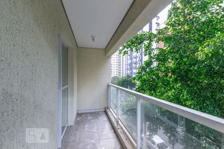 Varanda da Sala de apartamento para alugar com 4 quartos, 150m² em Moema , São Paulo