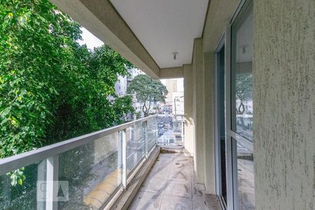 Varanda da Sala de apartamento para alugar com 4 quartos, 150m² em Moema , São Paulo