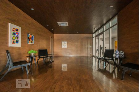 Studio à venda com 34m², 1 quarto e 1 vagaHall