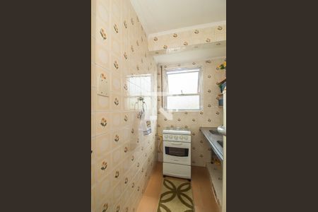 Cozinha de kitnet/studio para alugar com 1 quarto, 29m² em Centro Histórico, Porto Alegre