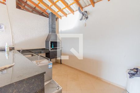 Área comum - Churrasqueira de apartamento para alugar com 2 quartos, 48m² em Jardim Antonio Von Zuben, Campinas