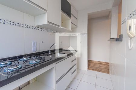 Cozinha de apartamento para alugar com 2 quartos, 48m² em Jardim Antonio Von Zuben, Campinas