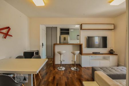 Sala de apartamento à venda com 2 quartos, 74m² em Vila Gertrudes, São Paulo