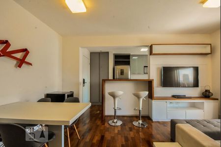 Sala de apartamento à venda com 2 quartos, 74m² em Vila Gertrudes, São Paulo