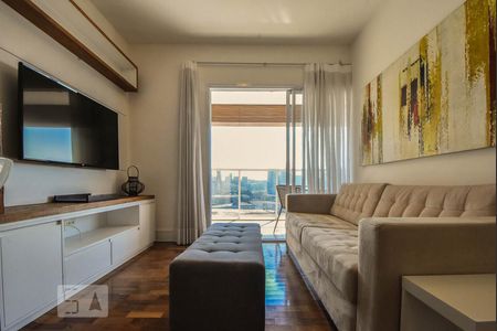 Sala de apartamento à venda com 2 quartos, 74m² em Vila Gertrudes, São Paulo