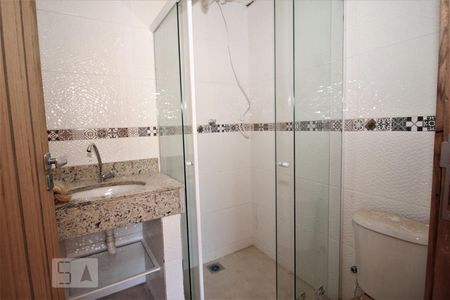 Banheiro da Suíte de casa de condomínio à venda com 1 quarto, 65m² em Pechincha, Rio de Janeiro