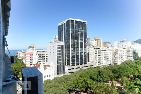 Vista Sala (mar) de apartamento para alugar com 2 quartos, 100m² em Ipanema, Rio de Janeiro