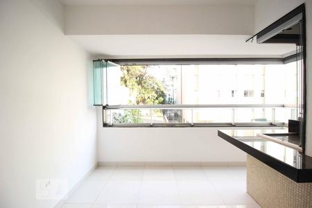 Varanda gourmet sala de apartamento para alugar com 3 quartos, 95m² em Santo Antônio, Belo Horizonte