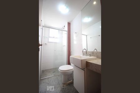 Banheiro Social de apartamento para alugar com 3 quartos, 95m² em Santo Antônio, Belo Horizonte