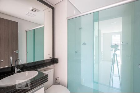 Banheiro Suíte de apartamento para alugar com 1 quarto, 30m² em Sul (águas Claras), Brasília