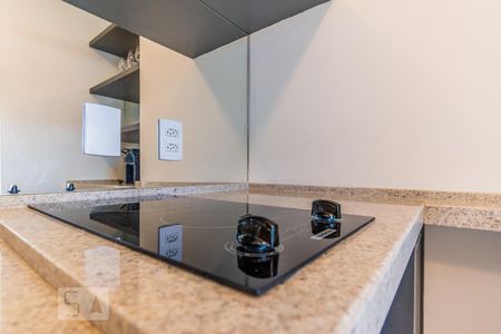 Cozinha - Detalhe de apartamento para alugar com 1 quarto, 42m² em Pinheiros, São Paulo