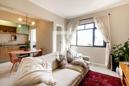 Sala de apartamento para alugar com 1 quarto, 43m² em Vila Nova Conceição, São Paulo