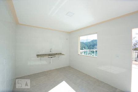 Cozinha de casa de condomínio à venda com 3 quartos, 150m² em Vargem Grande, Rio de Janeiro