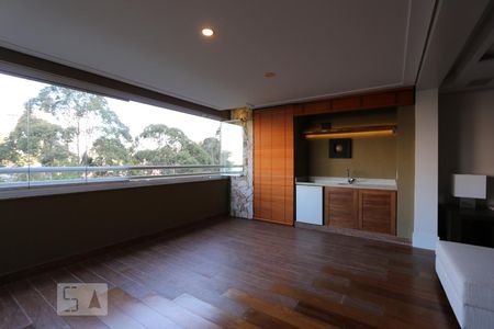 varanda de apartamento para alugar com 2 quartos, 182m² em Paraíso do Morumbi, São Paulo