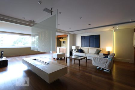 sala de apartamento para alugar com 2 quartos, 182m² em Paraíso do Morumbi, São Paulo