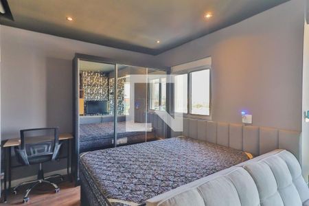 Studio - Sala e Quarto de apartamento para alugar com 1 quarto, 42m² em Vila Cruzeiro, São Paulo