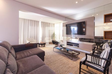Sala de apartamento à venda com 4 quartos, 170m² em Vila Gertrudes, São Paulo