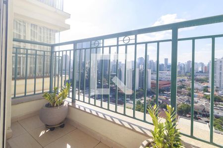 Suíte Principal - Varanda de apartamento à venda com 4 quartos, 170m² em Vila Gertrudes, São Paulo