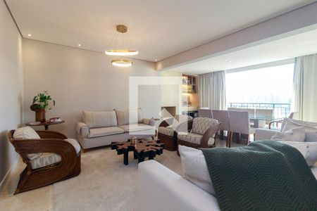 Sala de apartamento à venda com 4 quartos, 170m² em Vila Gertrudes, São Paulo