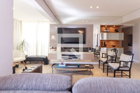 Sala de apartamento à venda com 4 quartos, 170m² em Vila Gertrudes, São Paulo