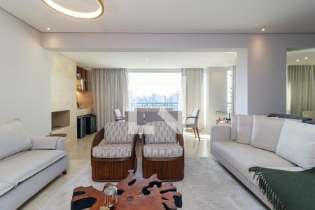 Sala de apartamento à venda com 4 quartos, 170m² em Vila Gertrudes, São Paulo