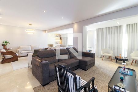 Sala de apartamento à venda com 4 quartos, 170m² em Vila Gertrudes, São Paulo