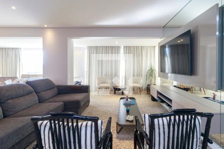 Sala de apartamento à venda com 4 quartos, 170m² em Vila Gertrudes, São Paulo