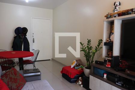Sala jantar e estar de apartamento à venda com 1 quarto, 62m² em Centro, São Leopoldo