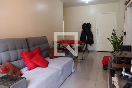 Sala jantar e estar de apartamento à venda com 1 quarto, 62m² em Centro, São Leopoldo