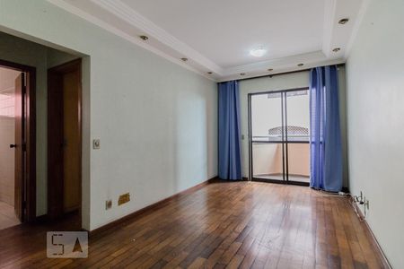 Sala de apartamento para alugar com 1 quarto, 60m² em Vila Alzira, Santo André