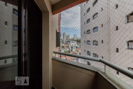 Varanda de apartamento para alugar com 1 quarto, 60m² em Vila Alzira, Santo André