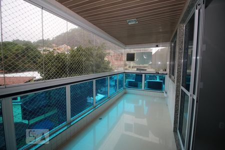 Varanda da Sala de apartamento para alugar com 3 quartos, 122m² em Freguesia (jacarepaguá), Rio de Janeiro