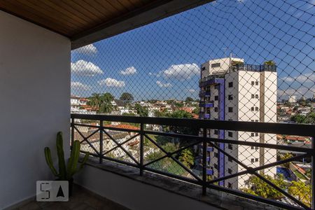 Varanda da Sala de apartamento para alugar com 3 quartos, 83m² em Vila Sônia, São Paulo