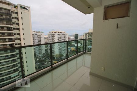 Varanda da Sala de apartamento para alugar com 2 quartos, 143m² em Jacarepaguá, Rio de Janeiro