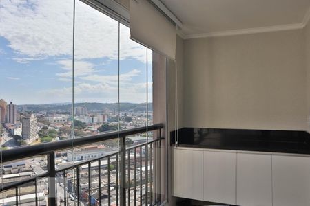 Varanda de apartamento à venda com 1 quarto, 45m² em Centro, Jundiaí