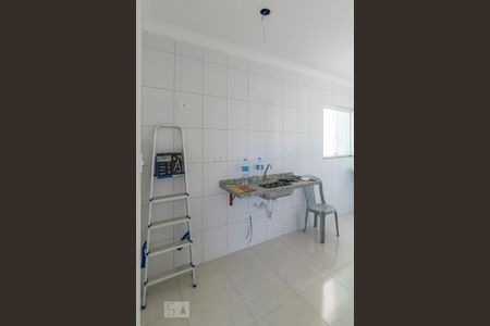 Cozinha de apartamento para alugar com 2 quartos, 50m² em Parque das Nações, Santo André