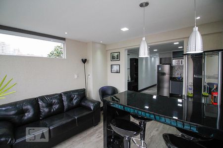 Varanda de apartamento à venda com 1 quarto, 46m² em Barra Funda, São Paulo