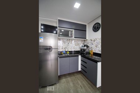 Cozinha de apartamento à venda com 1 quarto, 46m² em Barra Funda, São Paulo