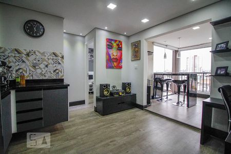 Sala de apartamento à venda com 1 quarto, 46m² em Barra Funda, São Paulo